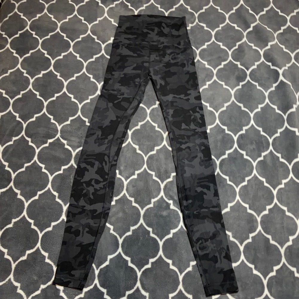 Lululemon Align High-Rise Pant 28 Heritage 365 Camo Deep Coal Multi Size 4 Nulu